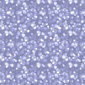 Small Sparkly Bokeh Pattern - Cool Grey Color