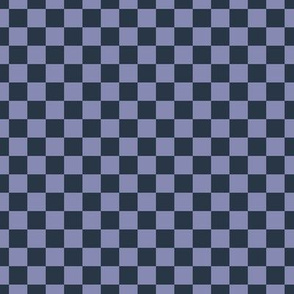 Checker Pattern - Cool Grey and Medium Charcoal