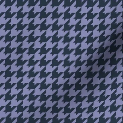 Houndstooth Pattern - Cool Grey and Medium Charcoal