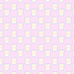 pattern - pastel baby bears 1