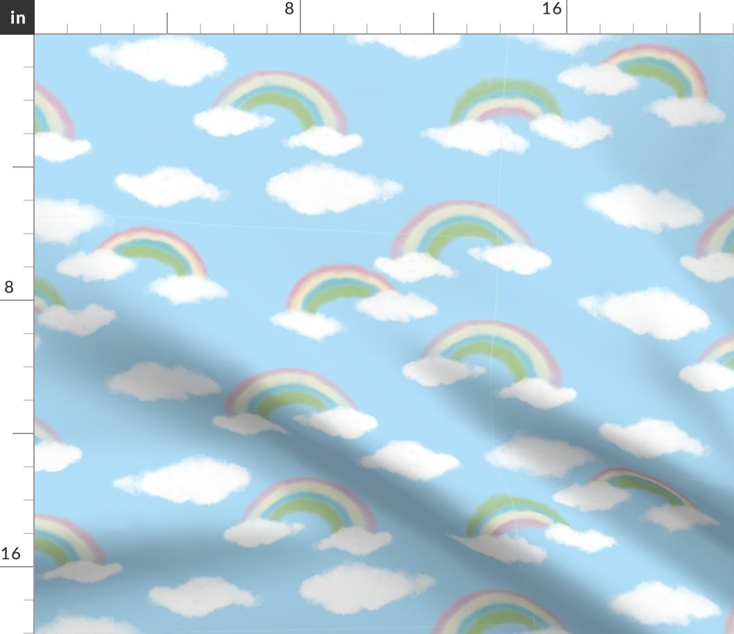 Rainbow clouds HC1047-01