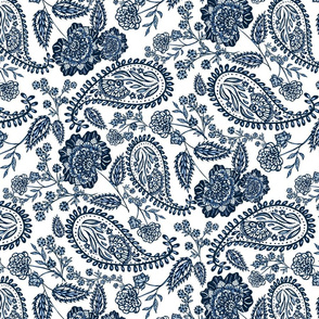 Paisley (Blue)