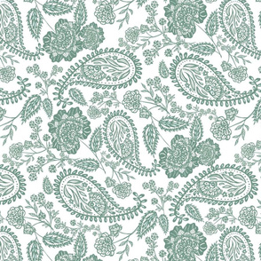 Paisley (Green)