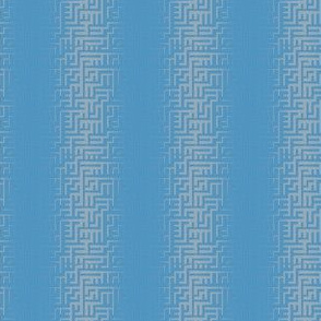 Blue Maze Stripe © Gingezel™ 2012