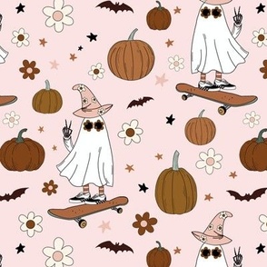 Cruising Halloween Ghosts / Rosy Blush