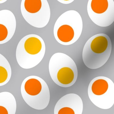 Boiled eggs (grey)