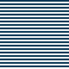 Navy Stripe - Horizontal Mini