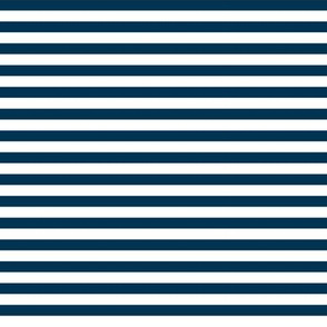 Navy Stripe - Horizontal Small