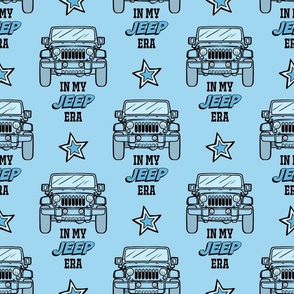 Blue In My Jeep Era