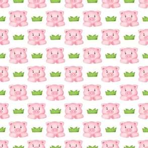 Medium Scale Pink Pigs