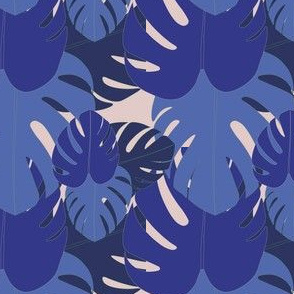 Blue monstera/monstera pattern/tropical/monsteraleaves/leaf/monstera plantmonstera/ design/monsteralover/nature/beach/interiordesign/digital/exotic plants