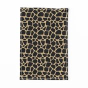 Medium Scale Animal Print - Dark Giraffe Spots