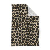 Medium Scale Animal Print - Dark Giraffe Spots