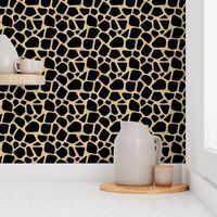 Medium Scale Animal Print - Dark Giraffe Spots