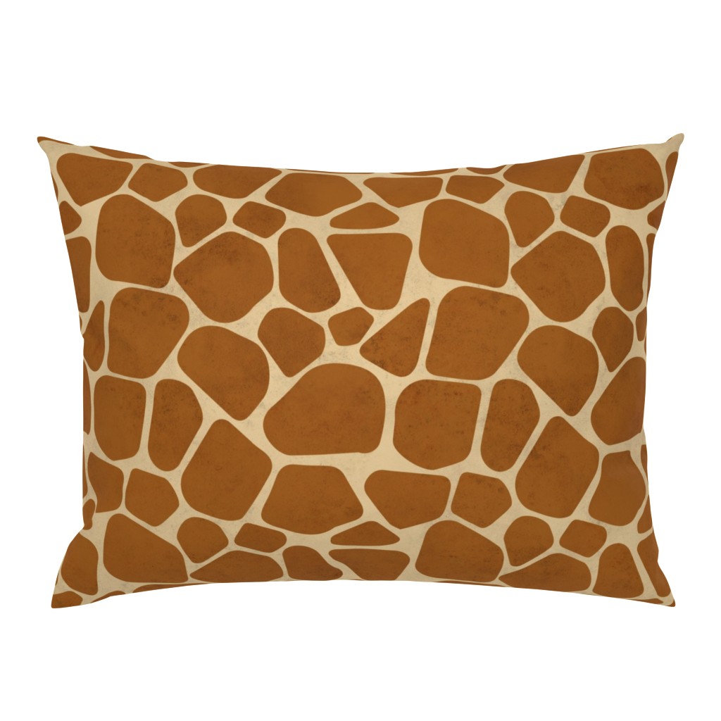 Large Scale Animal Print - Light Giraffe Spots