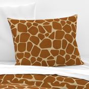 Large Scale Animal Print - Light Giraffe Spots