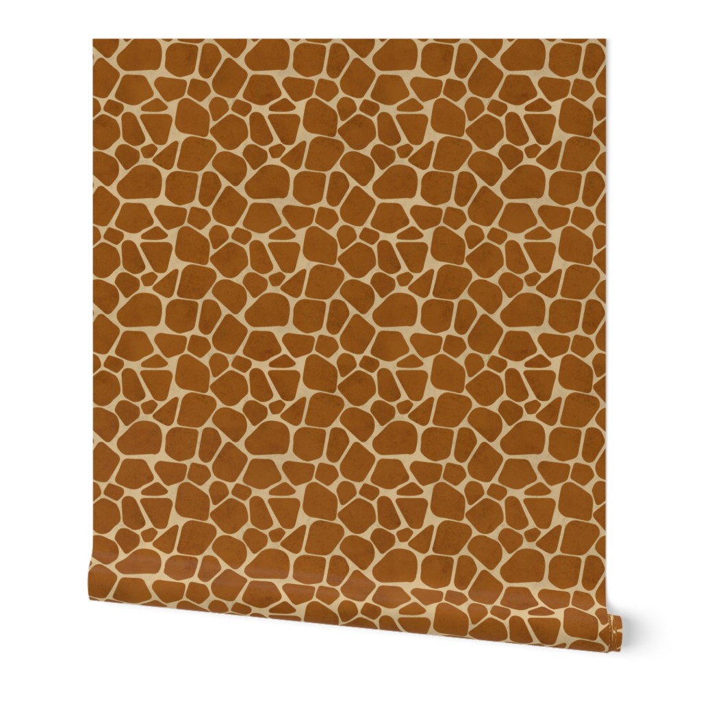 Medium Scale Animal Print - Light Giraffe Spots