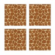 Medium Scale Animal Print - Light Giraffe Spots