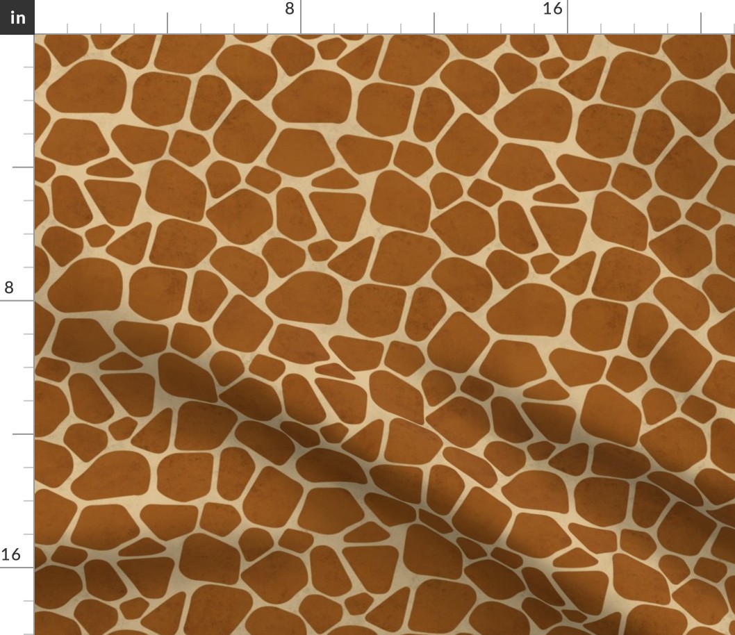 Medium Scale Animal Print - Light Giraffe Spots