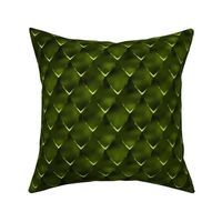 Large Scale Animal Print - Dark Green Dragon Scales