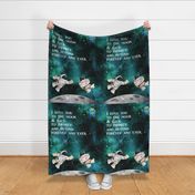 27x36 blanket I love you astronaut