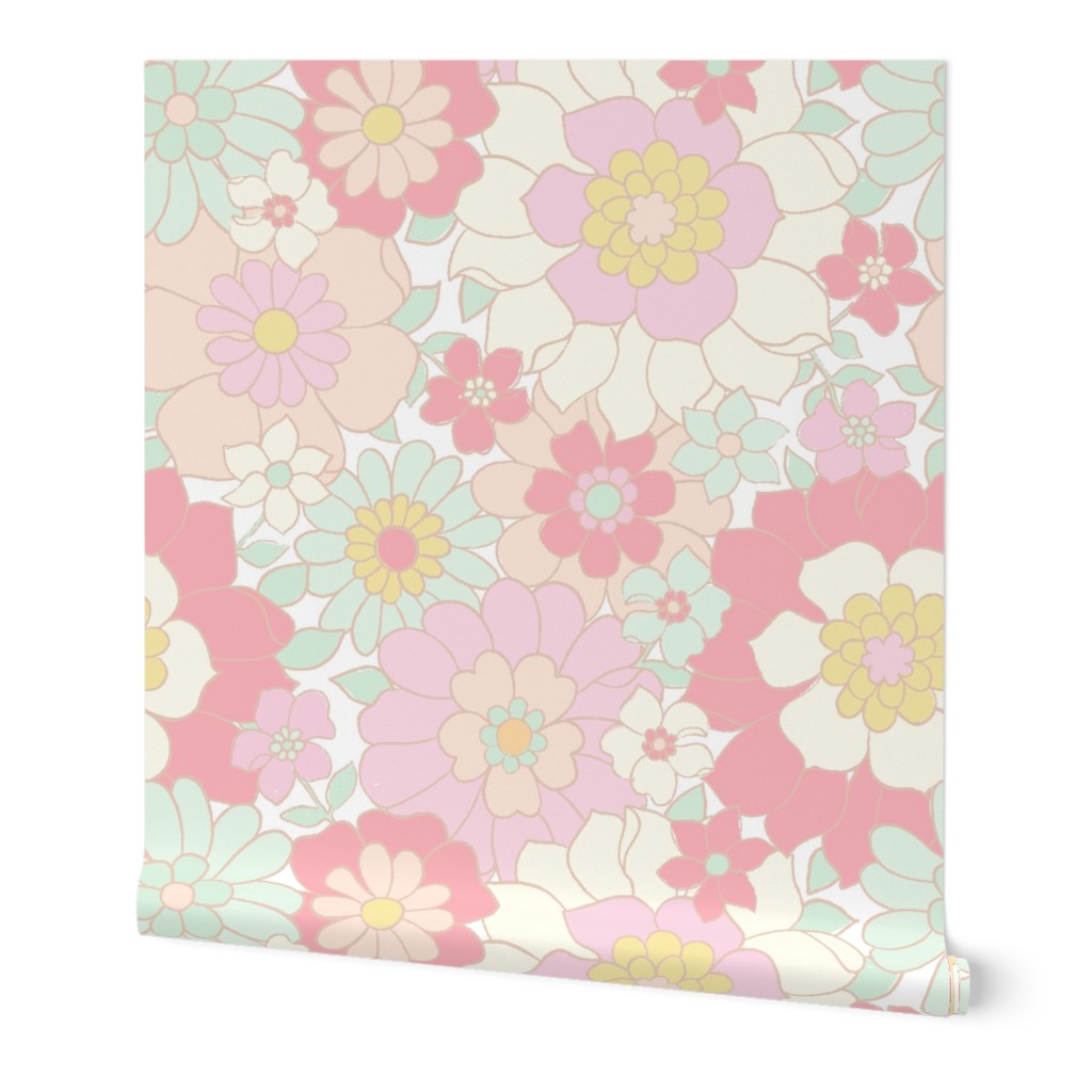 Avery Floral Candy melon-large scale