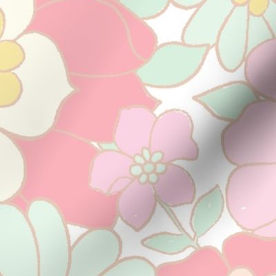 Avery Floral Candy melon-large scale