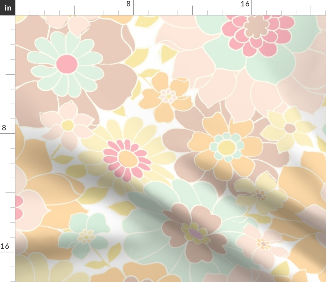 Avery Floral Lemon Candy-large scale