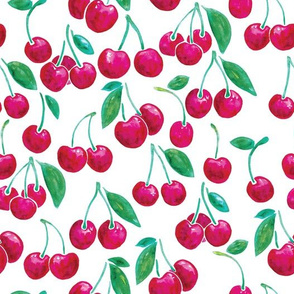 Cherries in Watercolour