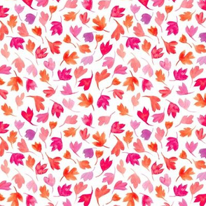 Autumn Leaves Small Scale | Pink