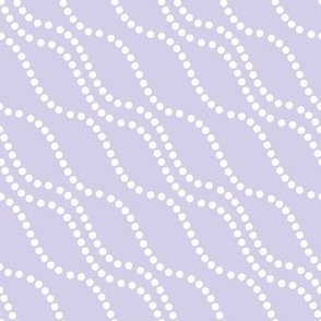 strings of pearls on lilac by rysunki_malunki