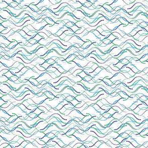 dotted waves by rysunki_malunki