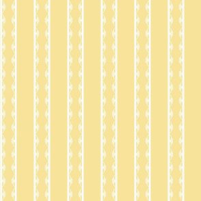 SCALLOP STRIPE - HUMMINGBIRD COLLECTION (YELLOW)