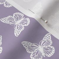 lavender butterflies