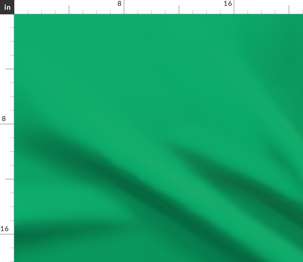 Solid Jade Green Color - From the Official Spoonflower Colormap