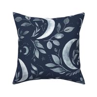 Luna Floral in Navy Night - Large