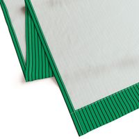 Jade Green Pin Stripe Pattern Vertical in Black
