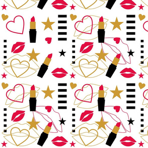 3 L's - love, lips and lipstick