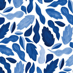 China Blue Leaves