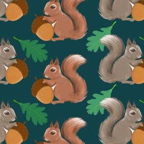 Summer Squirrels