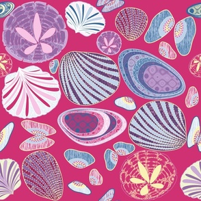 My Shell Collection dk pink