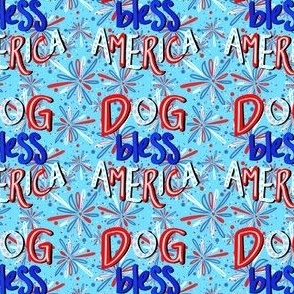 dog bless America fourth of july