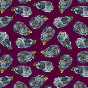 Oysters on the half shell size s merlot back