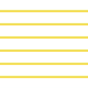 Illuminating yellow stripes on white  - horizontal