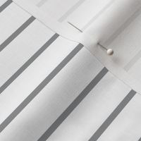 Narrow ultimate gray stripe on white - horizonal