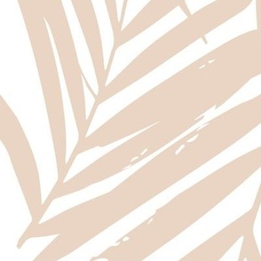 palm leaves - blush micro scale 