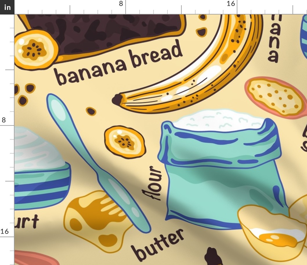 Banana Bread Recipe / Large Scale