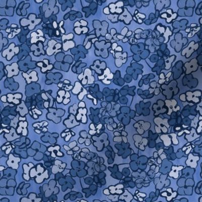 Forget-Me-Not Floral | Blue