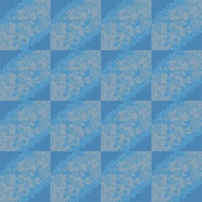 Blue and Beige Geometric © Gingezel™ 2012