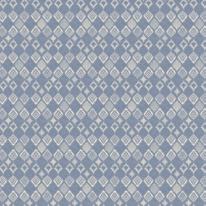 Boho Fair Isle Indigo Small